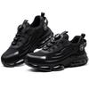 JB266 Nowe Buty Robocze Bezpieczne Oddychająca Siateczkowa Cholewka Stalowy Nosek Buty Ochronne Czarne Outdoor Męskie Buty