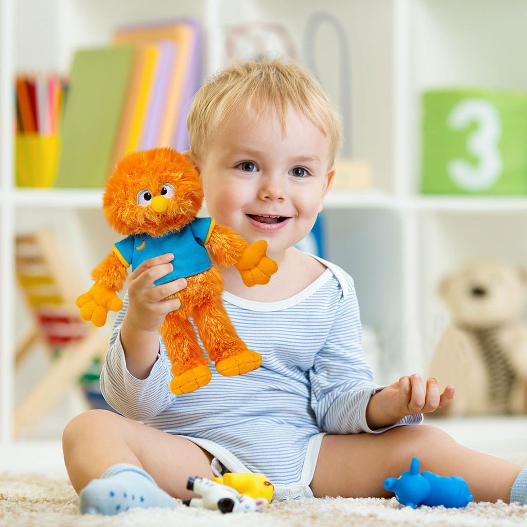 Herbie Cuddle & Comfort Friend - 11 Inch Plush Doll, Toddler Toys For Girls & Boys Ages 6 Months To 3 Years And Up
