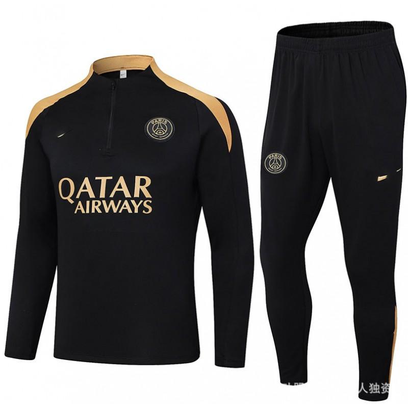 Men Women Long Sleeve Football Training Suit Winter Soccer Warm-Up Kit Performance Sportswear