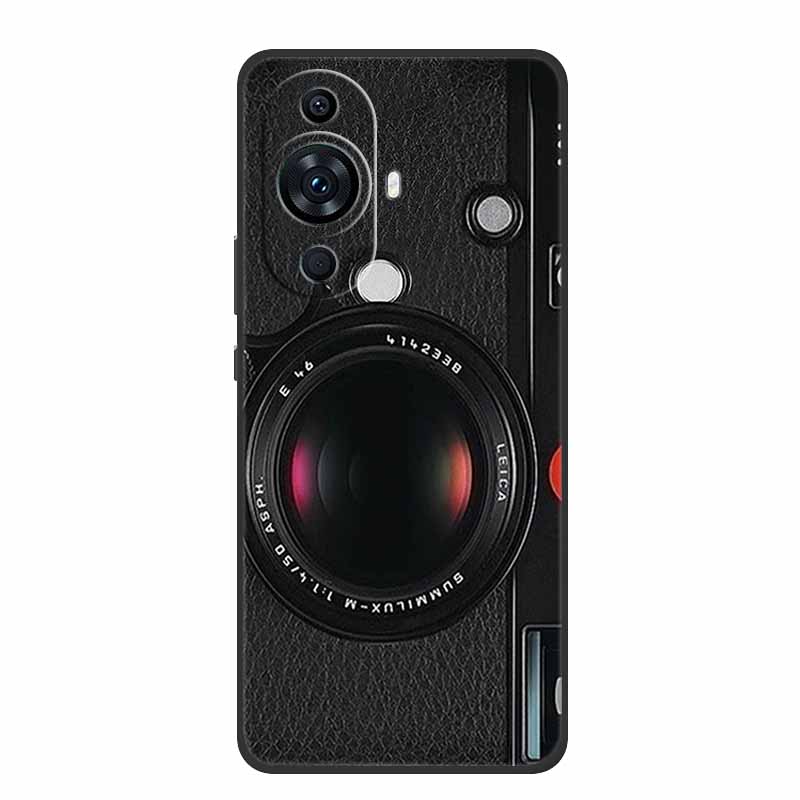For Huawei Nova 12s Case Popular Black Silicone Soft Back Cover Case For Huawei Nova 12s Phone Case Cover Nova12s 12 s Funda 6.7