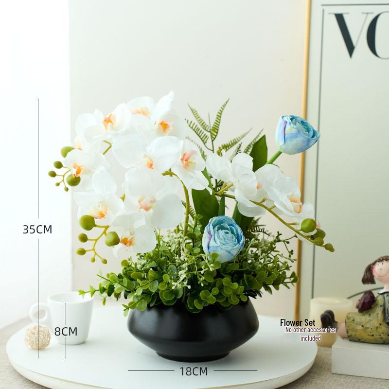 Nordic Modern Faux Flower Bouquet for Indoor Living Room or Dining Table Decor