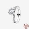 925 Sterling Silber Offener Ring Stil Besetztes Herz Schmetterling Blume Bunter Edelsteinring Für Frauen Tägliche Wear Schmuck Geschenk 2026