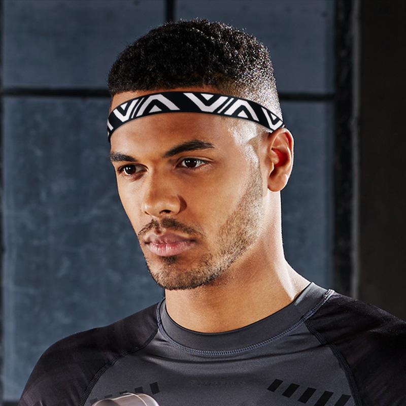 Chłonna sportowa opaska na głowę Opaska na głowę dla mężczyzn i kobiet Joga Siłownia Opaski na włosy Opaski na głowę Opaski na pot Bieganie Sporty