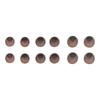 12pcs Replacement Eartips Noise Isolation Comfortable Silicone Earbud Tips for Most of Earbuds