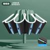 Automatic umbrella, windproof folding umbrella, sunny and rainy parasol, sunscreen and UV protection, high-value sun umbrella