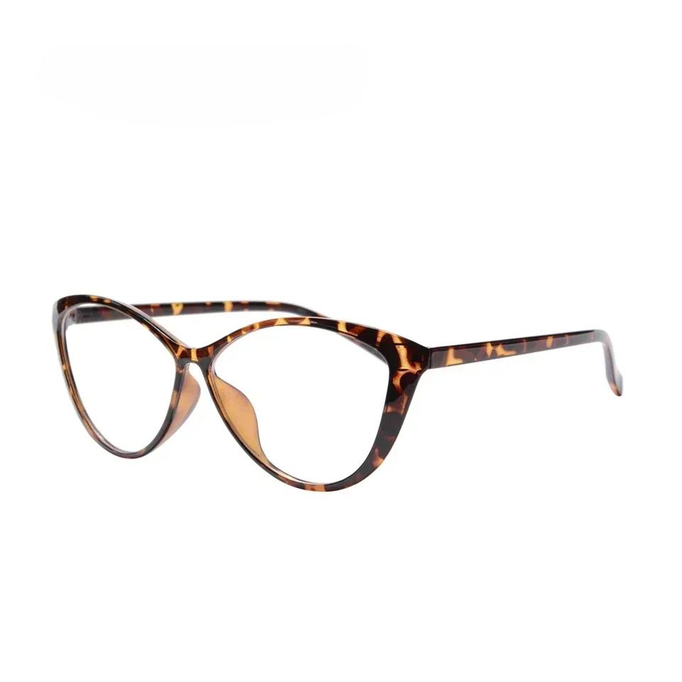 SHINU Cat Eye Frame Women Multifocal Presbyopia Glasses Progressive Near Far Vision Big Face Size Frame