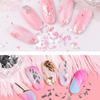 Cellophane Manicure Stickers Colored Cellophane Fragments Irregular Magic Color Aurora Paper Manicure Decoration