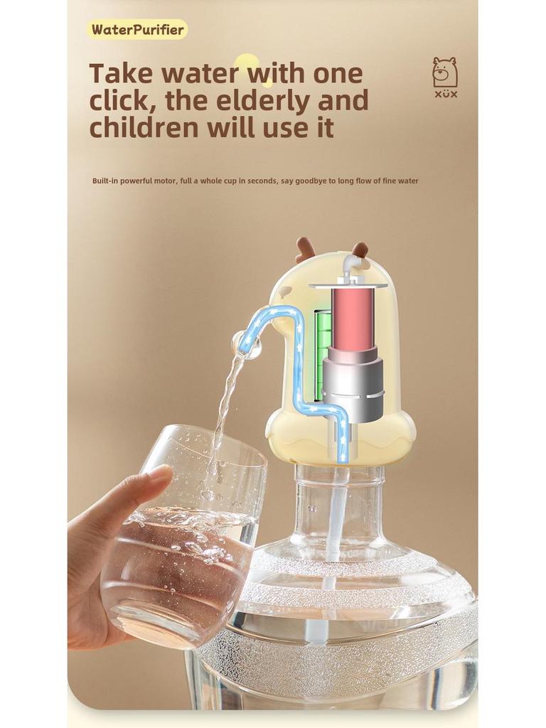 Electric Water Pump Dispenser: Automatic Mineral Water Suction & Discharge Artifact
