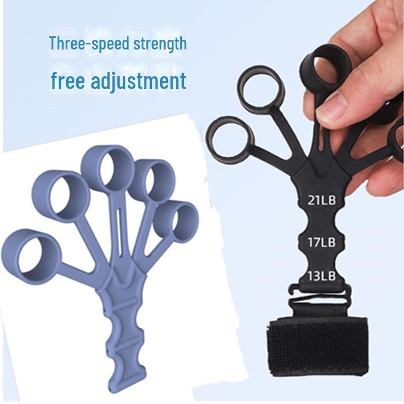 Trainer in silicone a 5 dita: Tensionatore per polso da basket e correttore di tiro