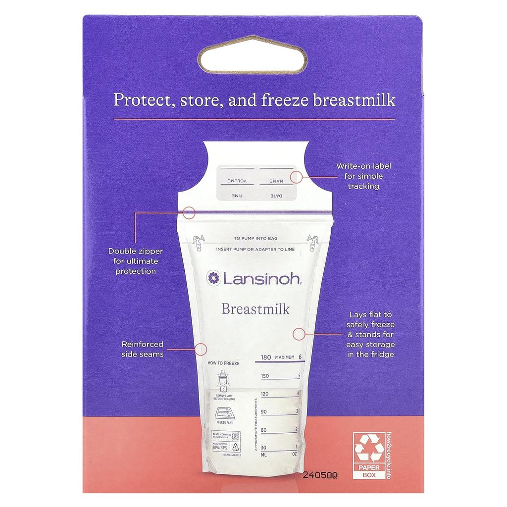 Breast Milk Storage Bags, Sterilization Bags 25 Pcs