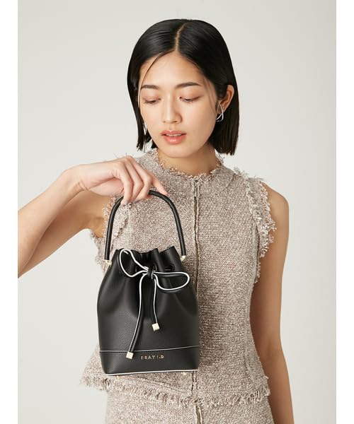 FRAY Ribbon Bag FWGB259304 Black I.D. Women's