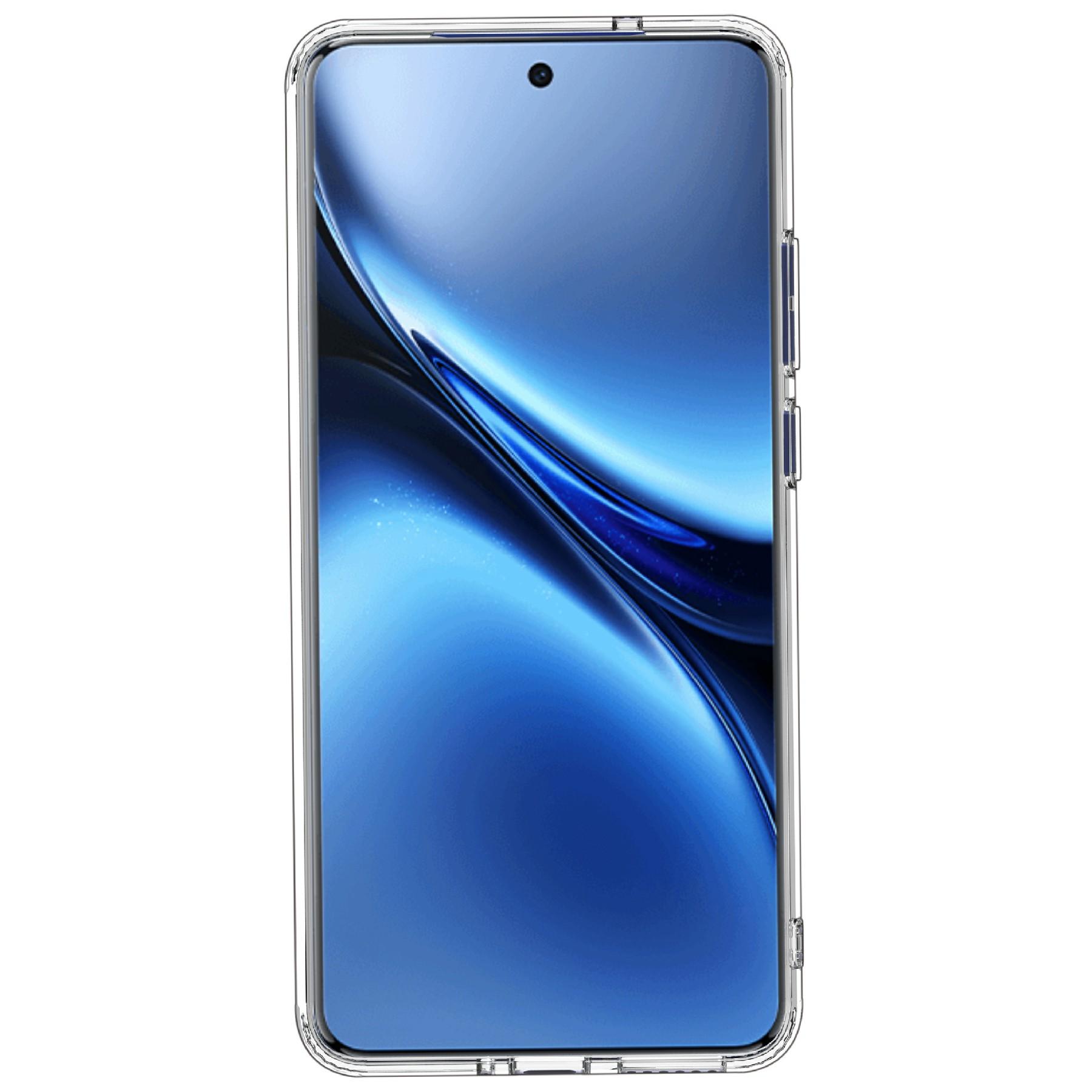 

For vivo X200 Pro 5G Case PC+TPU Phone Cover Airbag Protection Black