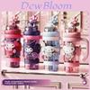 Sanrio Kuromi Tritan Kids Water Bottle With Sealing Leakproof For Office And Home