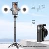 Portable Magnetic Bluetooth Selfie Stick with Integrated Multidirectional Shooting