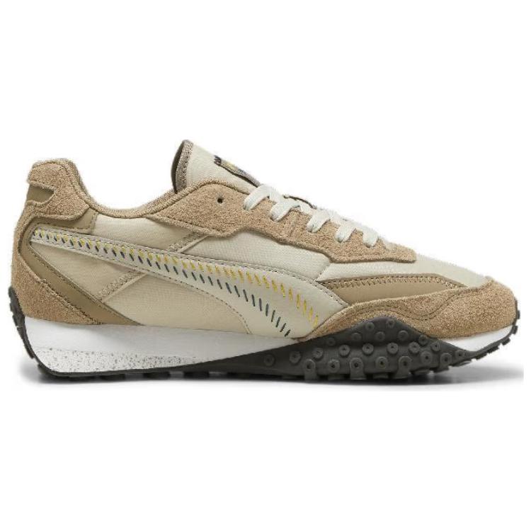 Puma Blacktop Rider Premium Athletics Khaki Beige Unisex Sneakers Tan 398196-02