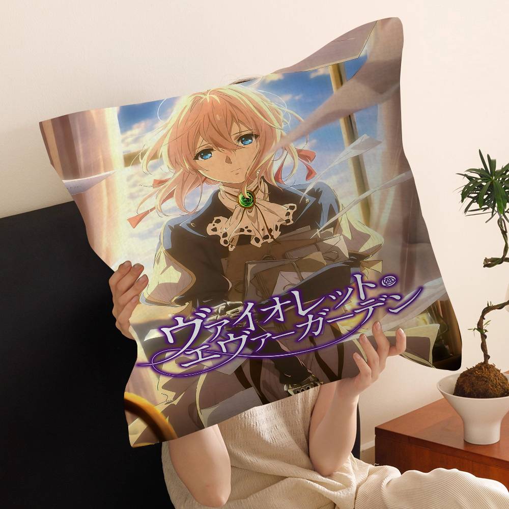 Anime Violet Eevergarden Pillow Anime Pillow Sofa Bed Head Pillow Cover Cushion Cover x Cm Fashion