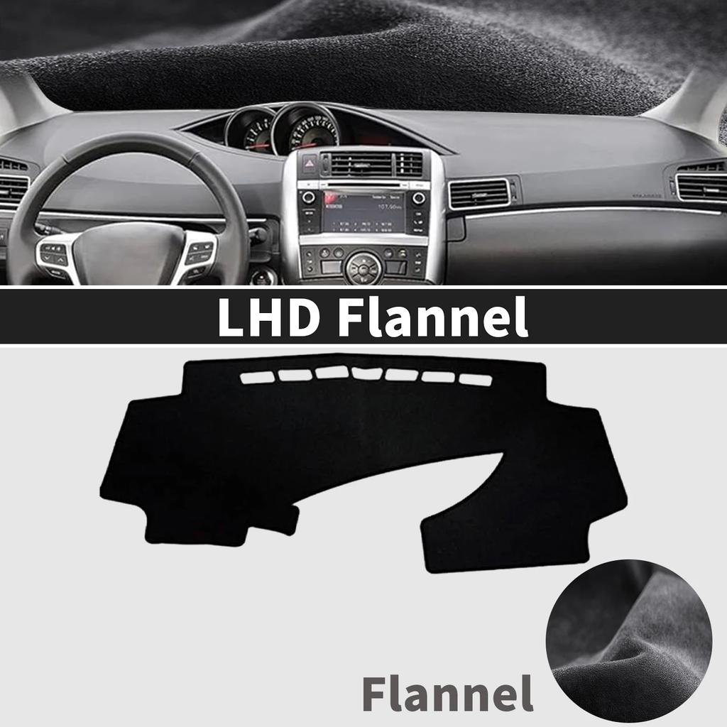 for Toyota Verso 2009 2010 2011-2018 High Quality Dashboard Cover Dashmat Sunshade Anti‑UV Protector Dash Mat Pad Accessories