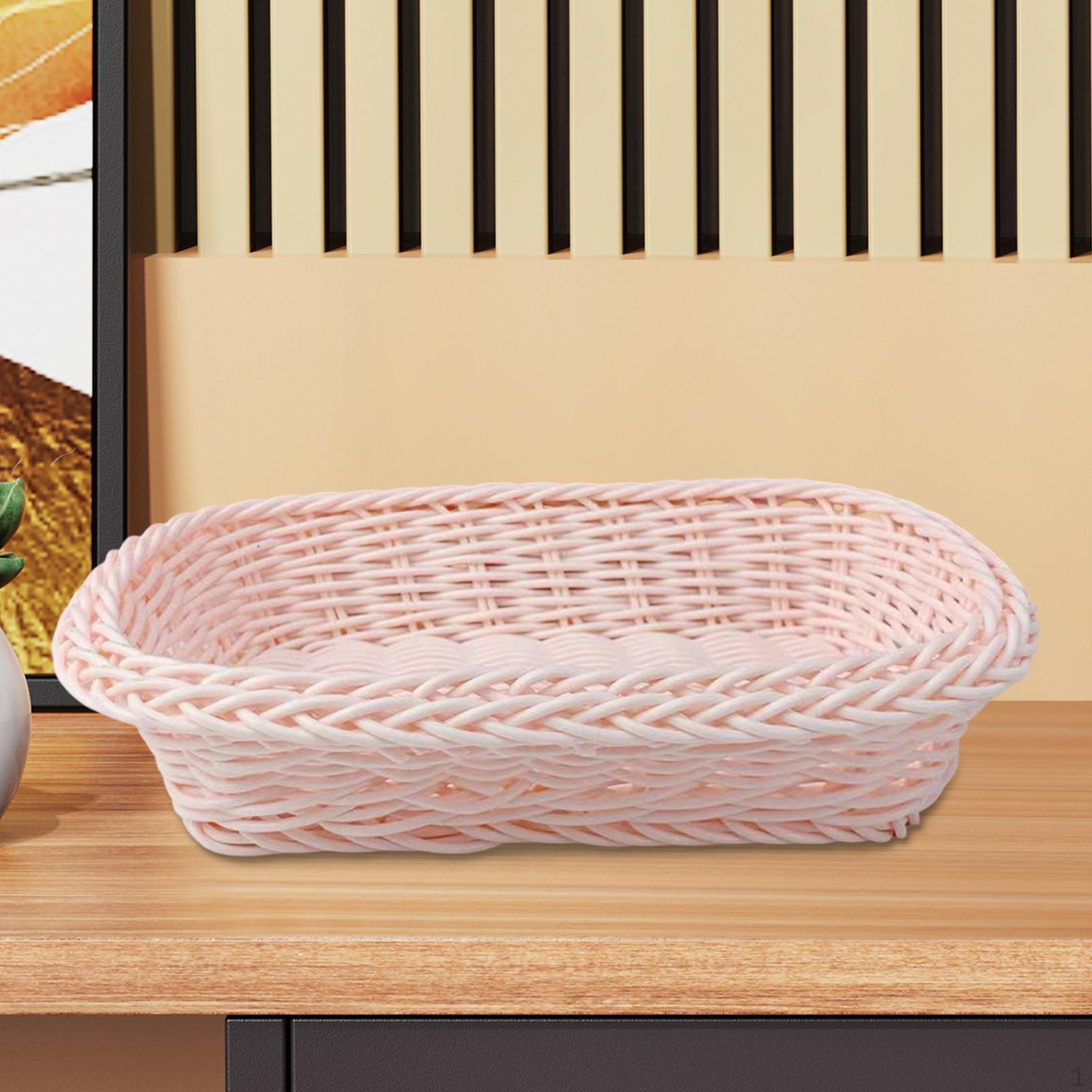 

Сплетенная вручную корзина для хранения косметики, коробок, всякой всячины, тарелок, украшений для стола, органайзеров для закусок