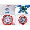 Professional Pressure Gauge with Hanging Hook 1/4 Auto Car Air Conditioning