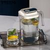 2200ml Cold Water Kettle Plastic Household Tea Making Juice Beverage Jug Food Grade Home Cold Drink Kitchen Bar Supplies Kettle
