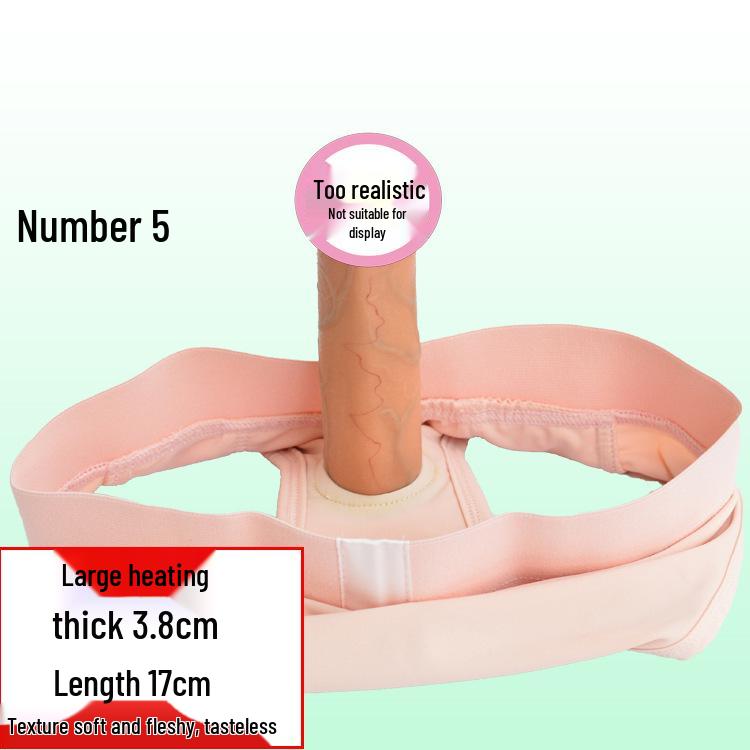 Heating Telescopic Wearable Panty Dildo for Female Self-Pleasure