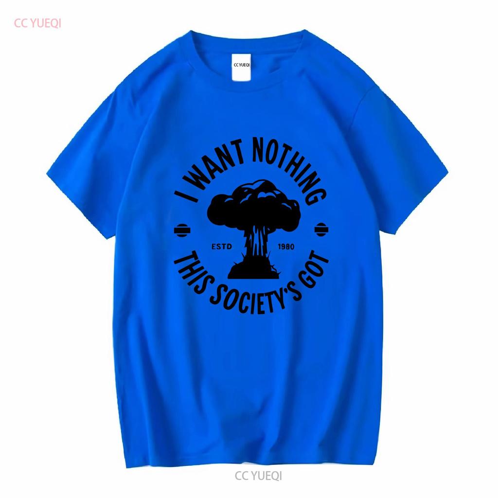 The Jam T Shirt I want Nothing Going Underground Paul Weller Punk Mod 70s 80s long or short sleeves vintage Washed fashion