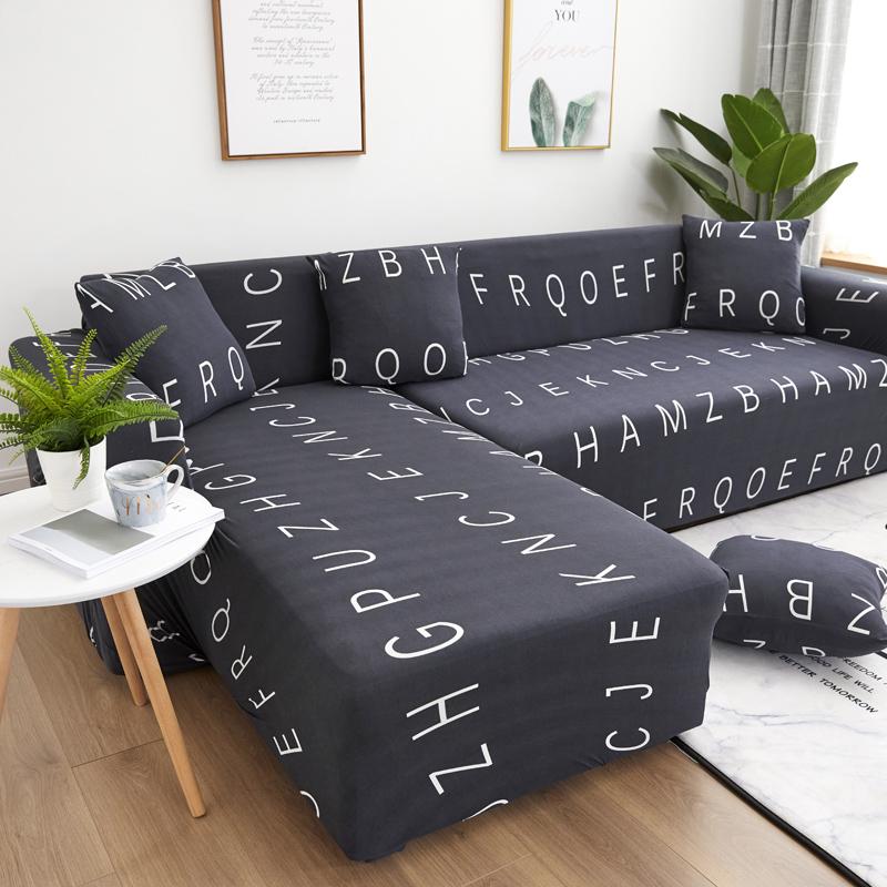 Elastic Sofa Slipcovers Sofa Covers for Living Room Housse Canape 1/2/3/4 Seat Couch Cover Stretch Sectional Furniture Protector