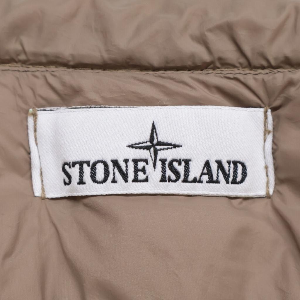 STONE ISLAND [Stan Doskonały/Autoryzowany Krajowo/24AW] 811540723 Kurtka Puchowa z Kapturem Crinkle Reps Kurtka S BrązowaUżywana