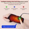 Electric Wrist Heating Pad, Portable, Three Temperature Levels, Adjustable Heated Wrist Brace for Office