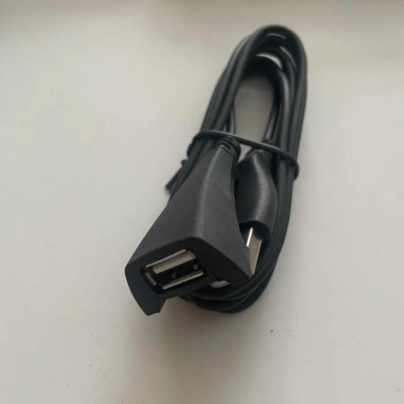 Premium Metal Plastic USB Extension Cord With 150CM Length For Wireless Receiver Positioning