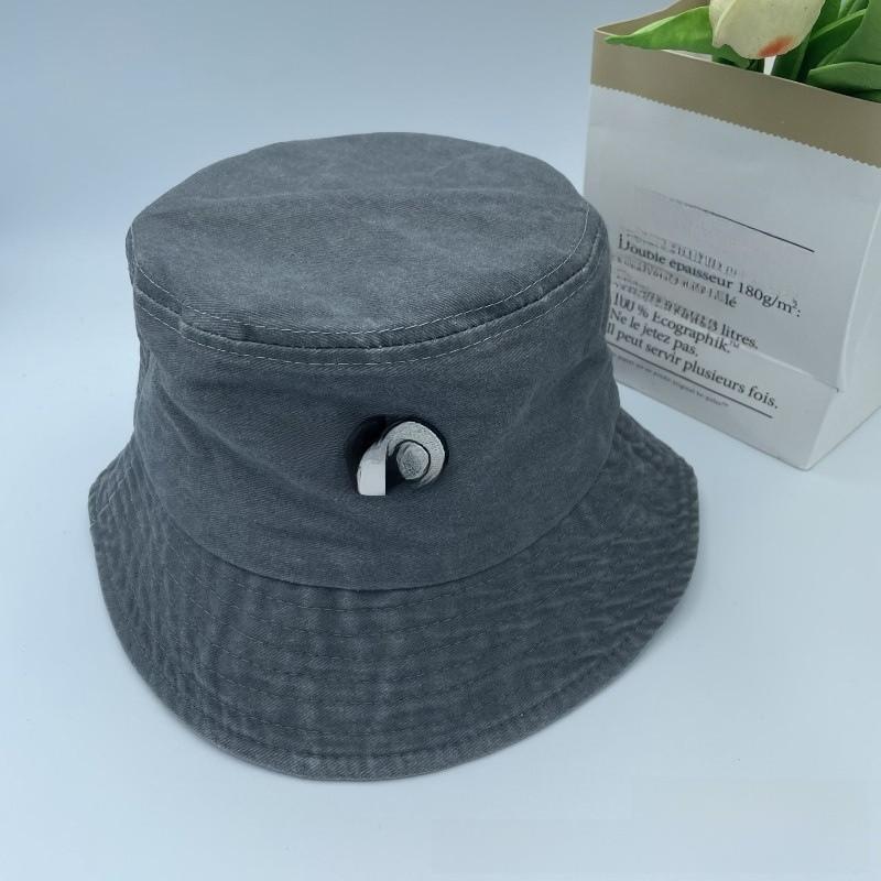 Summer Mens Cotton Bucket Hat With Wide Brim Sunshade For Camping And Hiking