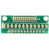 10Pcs Adapter Board for Wireless Module Transfer 1.27MM 2.0MM 2.54MM Spacing 12 Pins 3 Rows 36 Holes