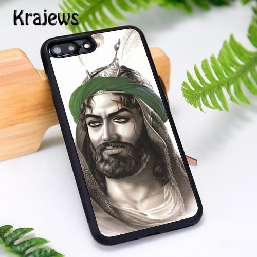 Krajews Islam Shia Imam Ali Iraq Arabic Phone Case For iPhone 17 Air 16 15 14 Plus 11 12 13 Pro Max cover coque