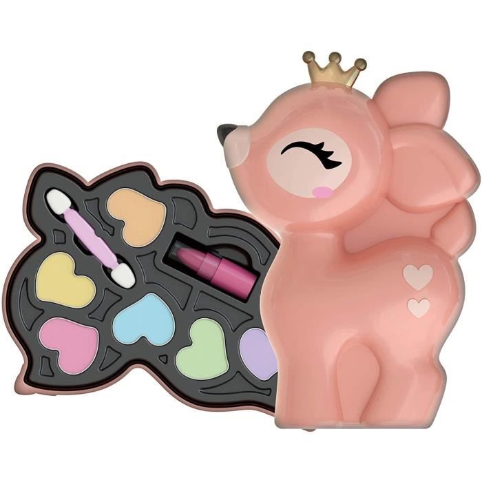 Palette De Maquillage Faon - Clementoni - 18631 - Pour Enfant À Partir De 6 Ans