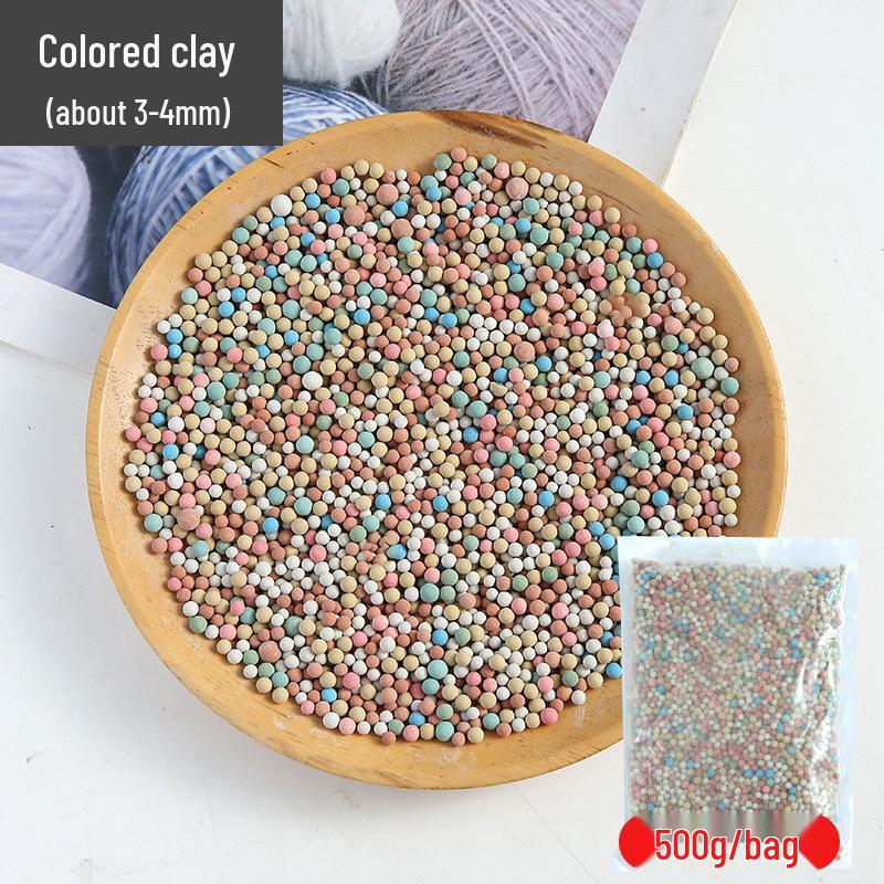Breathable Colored Ceramic Particles for Flower Bedding, Hydroponics, Topdressing, and Succulent Growth