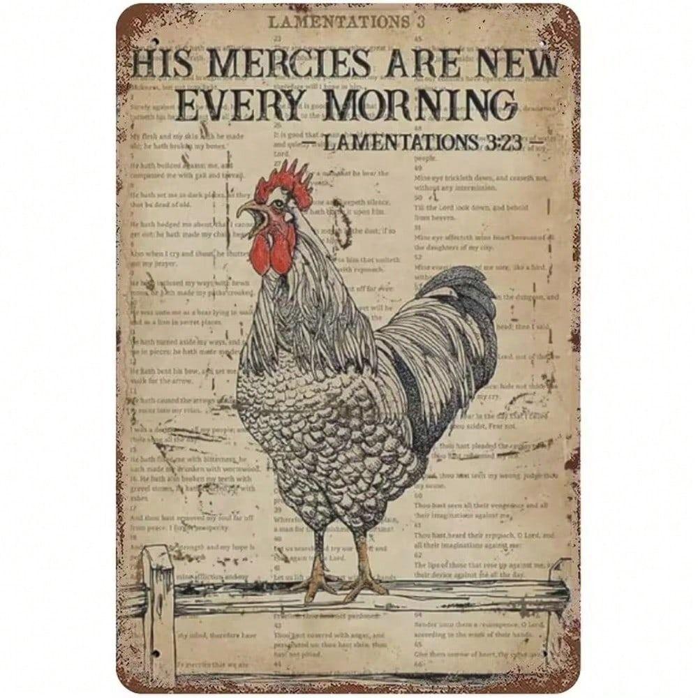 20x30cm Metal Tin Sign Retro Wall Art Home Decor