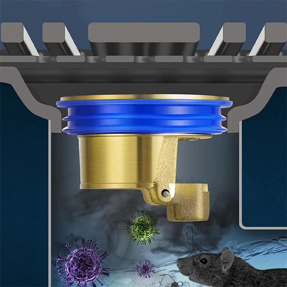 Bath Shower Floor Strainer Plug Insect Prevention Colander Shower Drain Stopper Rapid Drainage for Household Bathroom Kitchen