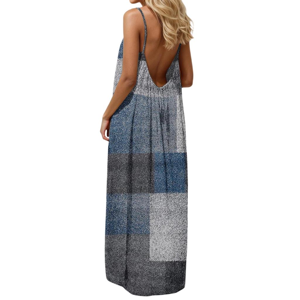 Women's Casual, Fashionable And Retro Printed Dress