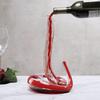 Artificially Blown Snake-shaped Glass Decanter Wine Separator Barware Household Wine Dispenser 1000ml Senior Decanter Wine Set