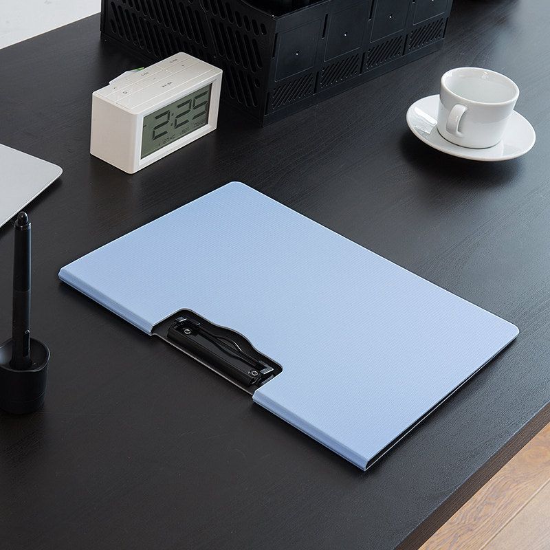 Writing Pad Plate Holder Color Minimalist Fashion Office Desktop File Information Meeting Record Foldable Portable Boss Signature Test Paper Splint