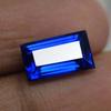 Natural Blue Sapphire Loose Gemstone 3.5 Ct Emerald Shape September Birthstone for Gem Collections