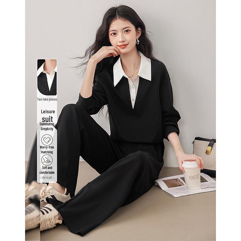 Petite Women s Elegant Sports Commuter Set - Autumn 2025 L