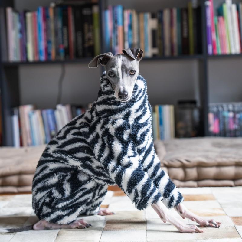

Whippet Italian Greyhound Clothing Fleece Jammies Coat Autumn Winter Warm Plush Turtleneck Jacket Pet Dog Clothes Fashion Jumper XL