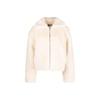 Calvin Klein Logo Print Zip-Up Jacket Women jackets Off-White J20J219842-ACF