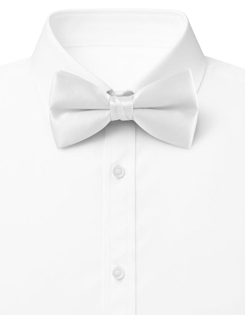 White Bow Tie bc00001