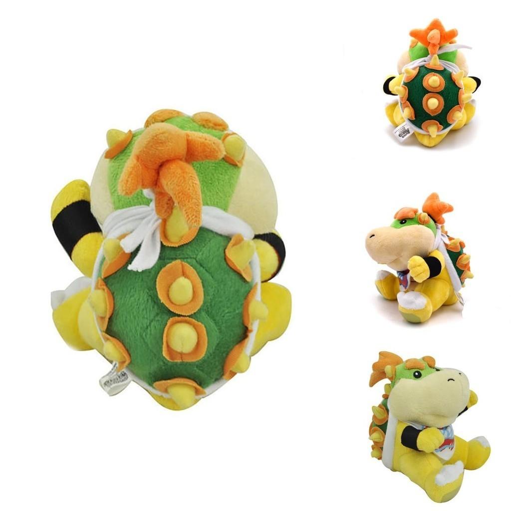 Soft And Cuddly Baby Bowser Jr 7" Plush Super Mario Bros Little Buddy Toy Koopa