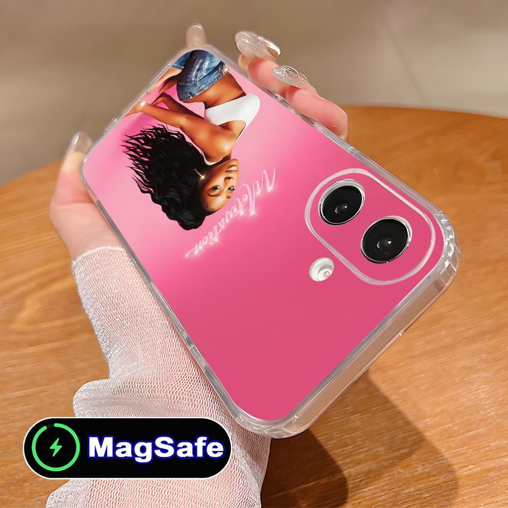 Normani Kordei Clear TPU Magsafe Mobile Phone Case for iPhone 17 16 15 14 13 12 11 Air Pro Max Plus Mini Colorful Cover