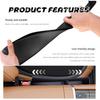 2PCS Car Seat Gap Filler Organizer With Charging Opening,Multifunctional Car Gap Filler Stop Things From Dropping,Universal Car Accessories Car Seat
