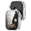 Transform Into Ultra 3 Tempered Glass Film Integrated PC Watch Cover For Redmi Watch 6, Lightweight Easy Install Anti-Scratch Watch Case