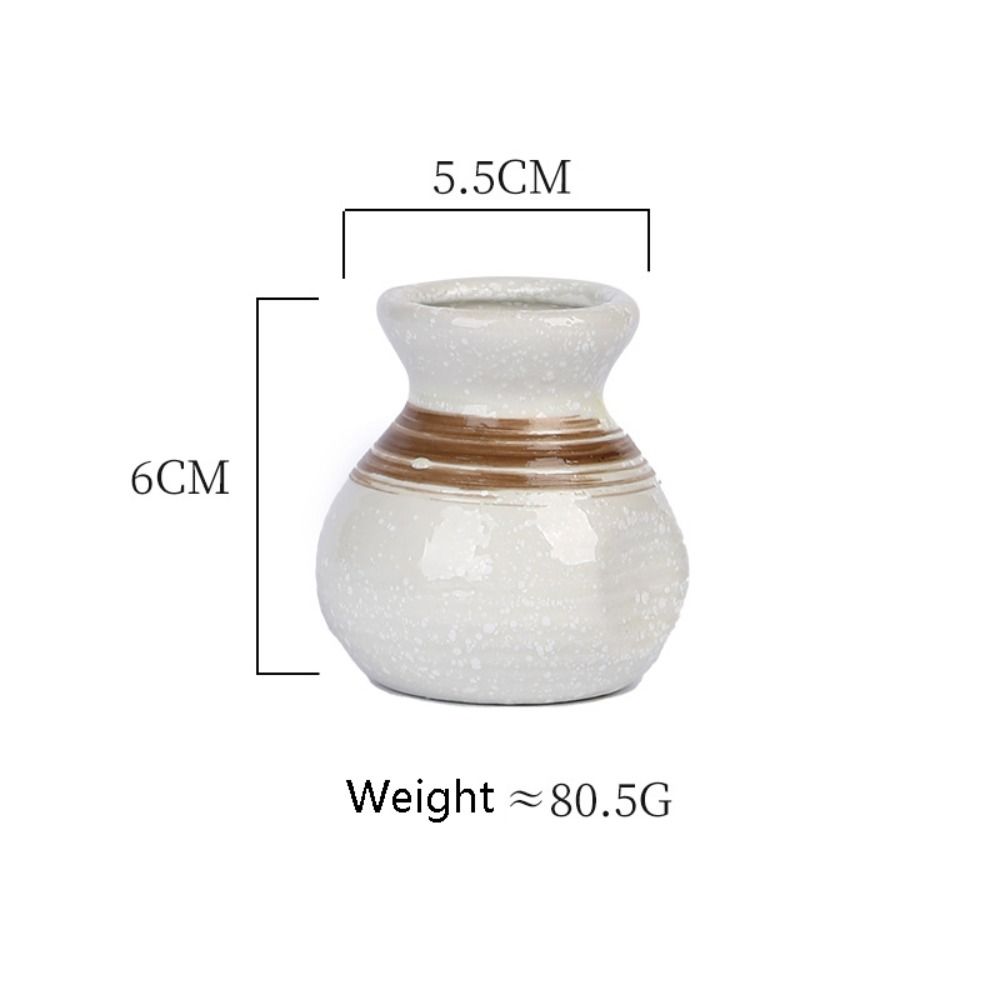 Retro Ceramic Toothpick Holder Simple Cotton Swab Storage Jar Toothpick Dispenser Box Home